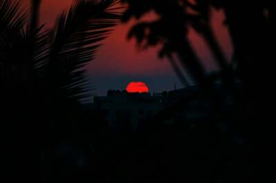 When the dead - sun was setting…